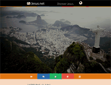 Tablet Screenshot of jesus.net