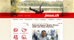 Desktop Screenshot of jesus.ch