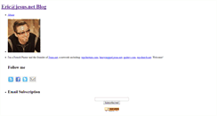 Desktop Screenshot of blog.jesus.net