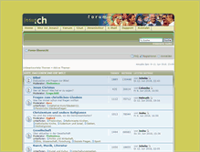 Tablet Screenshot of forum.jesus.ch